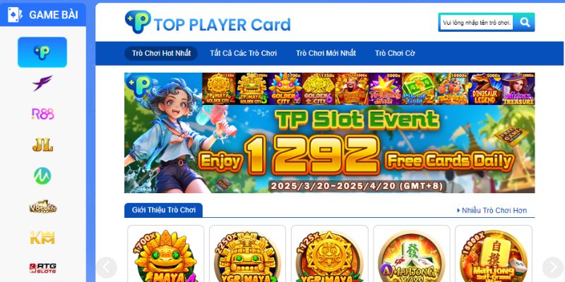 Sảnh game bài đổi thưởng cực hấp dẫn trong 2025
